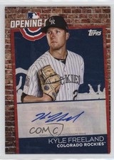 2019 Topps Opening Day Opening Day Auto Kyle Freeland #ODA-KF Auto q7x