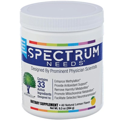 SpectrumNeeds  by NeuroNeeds   Comprehensive Nutritional Support with 33 Acti...
