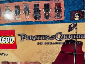 LEGO Pirates of the Caribbean: Queen Anne's Revenge 4195 Empty Box *BOX ONLY*