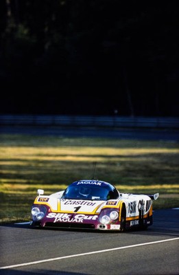 Jan Lammers Patrick Tambay Andrew Gilbert Scott Silk Cut Jaguar Ja- Old Photo 10