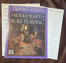 Iron Crown Enterprises, Inc. - M.E.R.P. Combat Screen/Reference Sheets - #RP8001