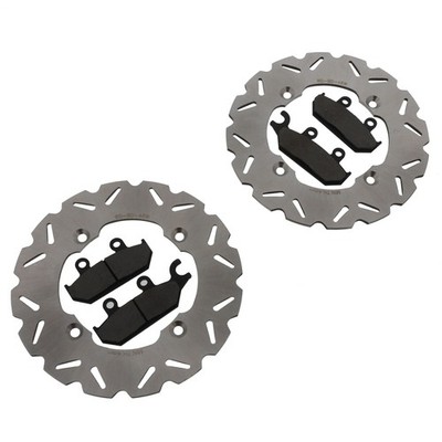 2016 Can-Am Maverick 1000R Turbo EFI XRS Front Sport Brake Rotors and Brake Pads