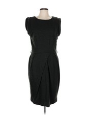 MNG by Mango Women Black Cocktail Dress L