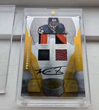 2008 Leaf Certified Materials - Freshman Fabric Matt Forte #214 Mirror Gold...