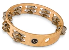  LP380B LP Double Row Tambourine 10-inch Natural No head