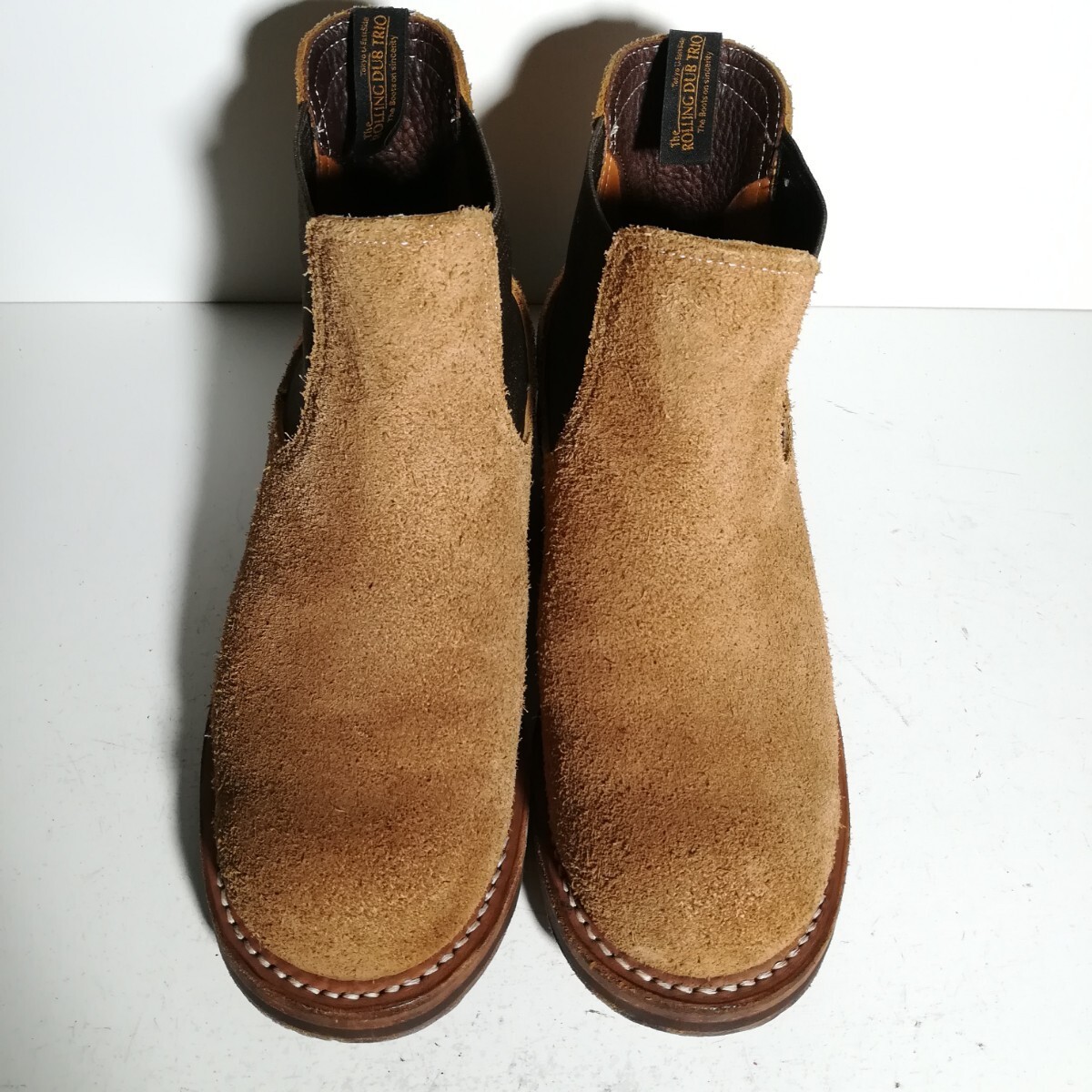 ★★★ ROLLING DUB TRIO STAN 8 ROLLING DUB TRIO Boots Suede Brown STAN Side Gore Boots Size 7 | eBay