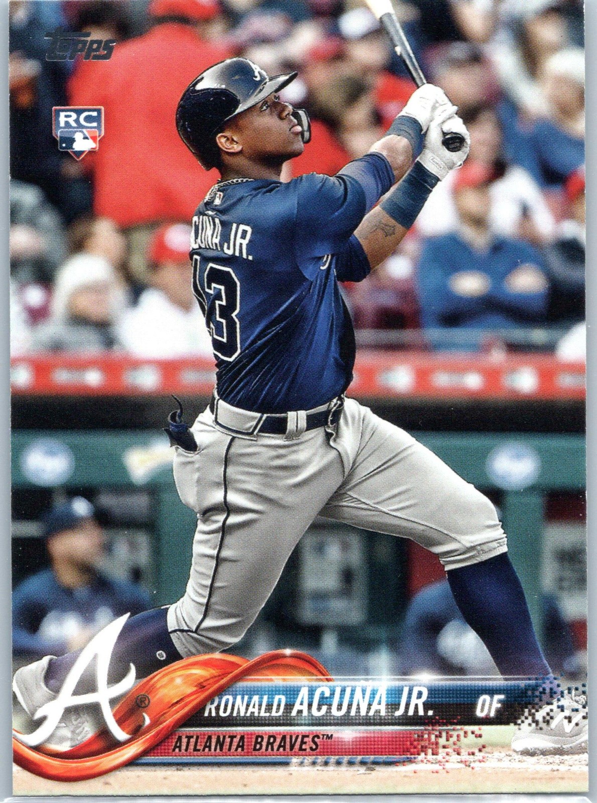 2018 Topps Update #US250 Ronald Acuna Jr.