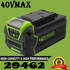 40V 8.0Ah For Greenworks G-MAX Lithium Battery 29472 29462 29252 20202 40Volt US