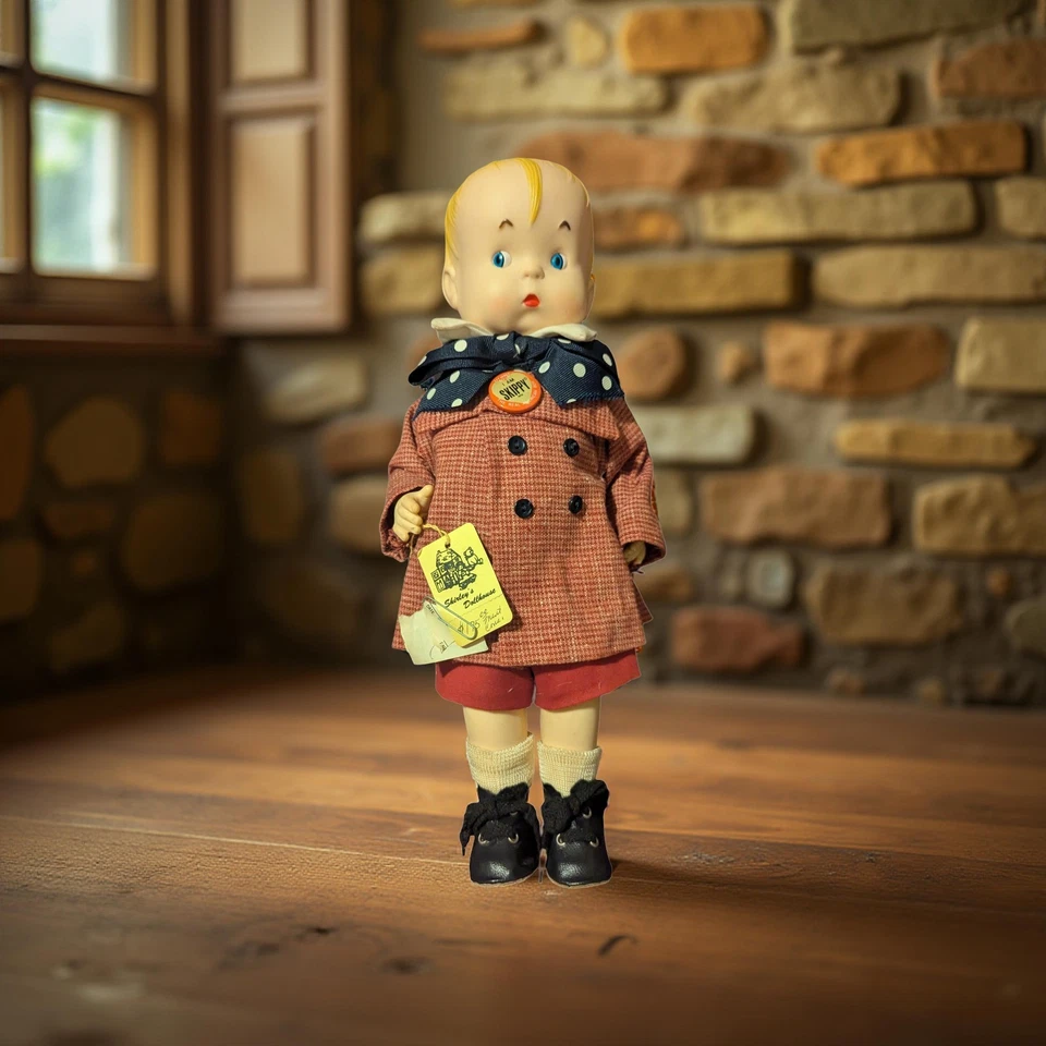  Effanbee Patsy family SKIPPY Classic doll 1979 Labeled Limited Edition & PIN - Image 2 of 4