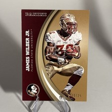 2015 Panini Florida State Seminoles Silver James Wilder Jr #30 20/25 