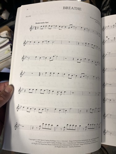 101 Hit Songs For Flute - Picture 4 of 6