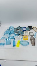 LEGO Trans Light Blue Windshield Window Panel Lot Cockpit Canopy Vehicle Parts
