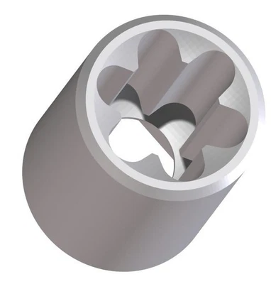 MARKENLOS Aufnahme Kupplung Adapter Verbinder passend für Krups Mixer 3Mix 3000 & Typ 240