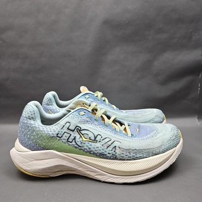 Hoka One One Mach X Shoes Mens Size 12 Blue Road Running Cushioned Sneakers