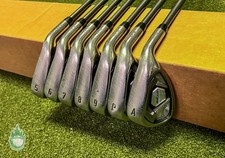 Right Handed Callaway Rogue Irons 5-PW/AW Synergy 60g Regular Golf Club Set