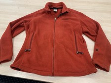 Patagonia R2 Regulator Fleece Jacket Red Womens Size Large Full Zip Good