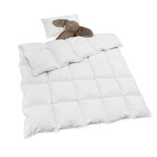 zzlamb Kids Toddler Comforter Crib Blanket, Warm Baby Down Quilt Crib Comfort...