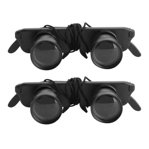 2 Pcs Opera Glasses Small Binoculars for Travel Concert Hands-free