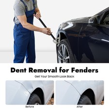 Car Fender Damage Repair Tools Flat Barautomotive Dent Removal Kitauto Dent Car Fender Damage Repair Tools Flat Barautomotive Dent Removal Kitauto Dent