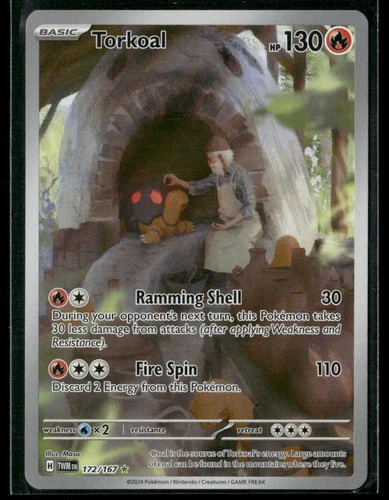 2024 Pokemon Twilight Masquerade Torkoal #172/167