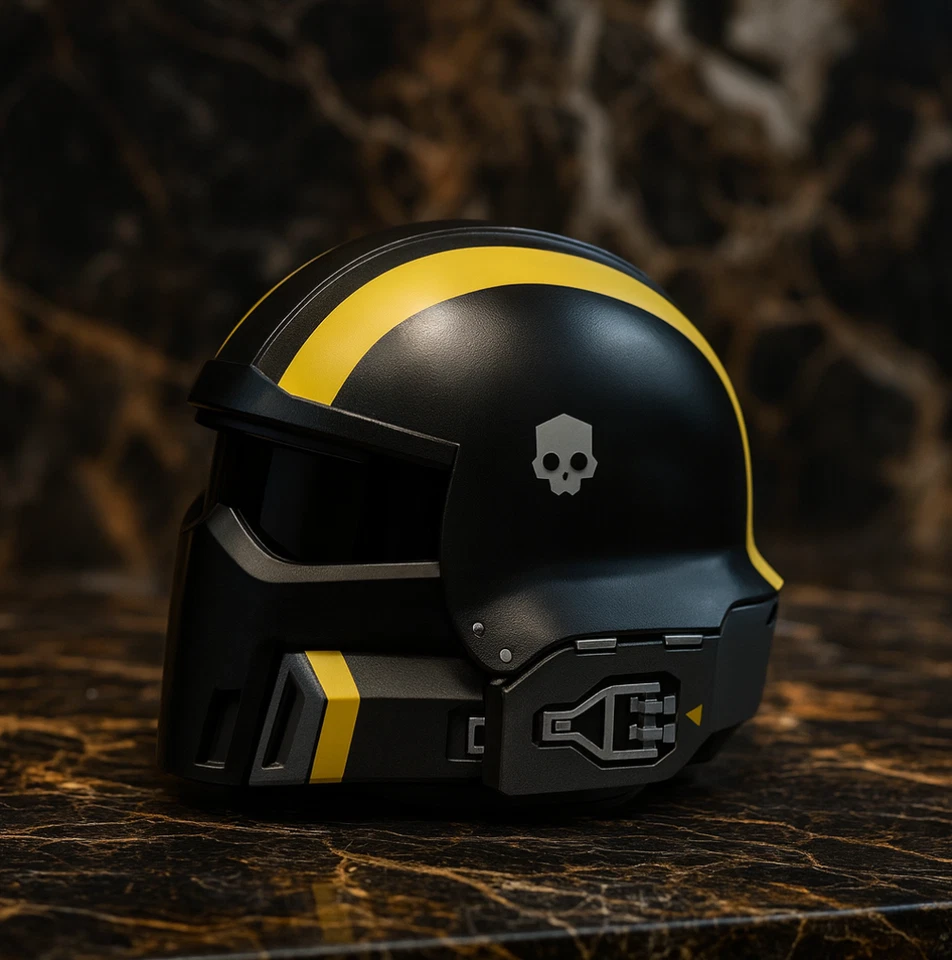 Helldivers B-01 Tactical Helmet Replica - Cosplay Prop - Image 3 of 4