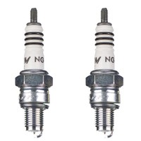Ngk ZüNdkerze CR6HIX Iridium 7274 2Er Set (FüR: Kymco Super 8 125 KL25SB 07-10 )