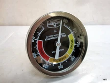 MidWest Hearth BBQ Smoker Thermometer for Barbecue Grill Pit 3" Dial 4" Stem