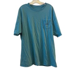 Guy Harvey Men's Blue Graphic T-Shirt L Ocean Adventure Marlin Print