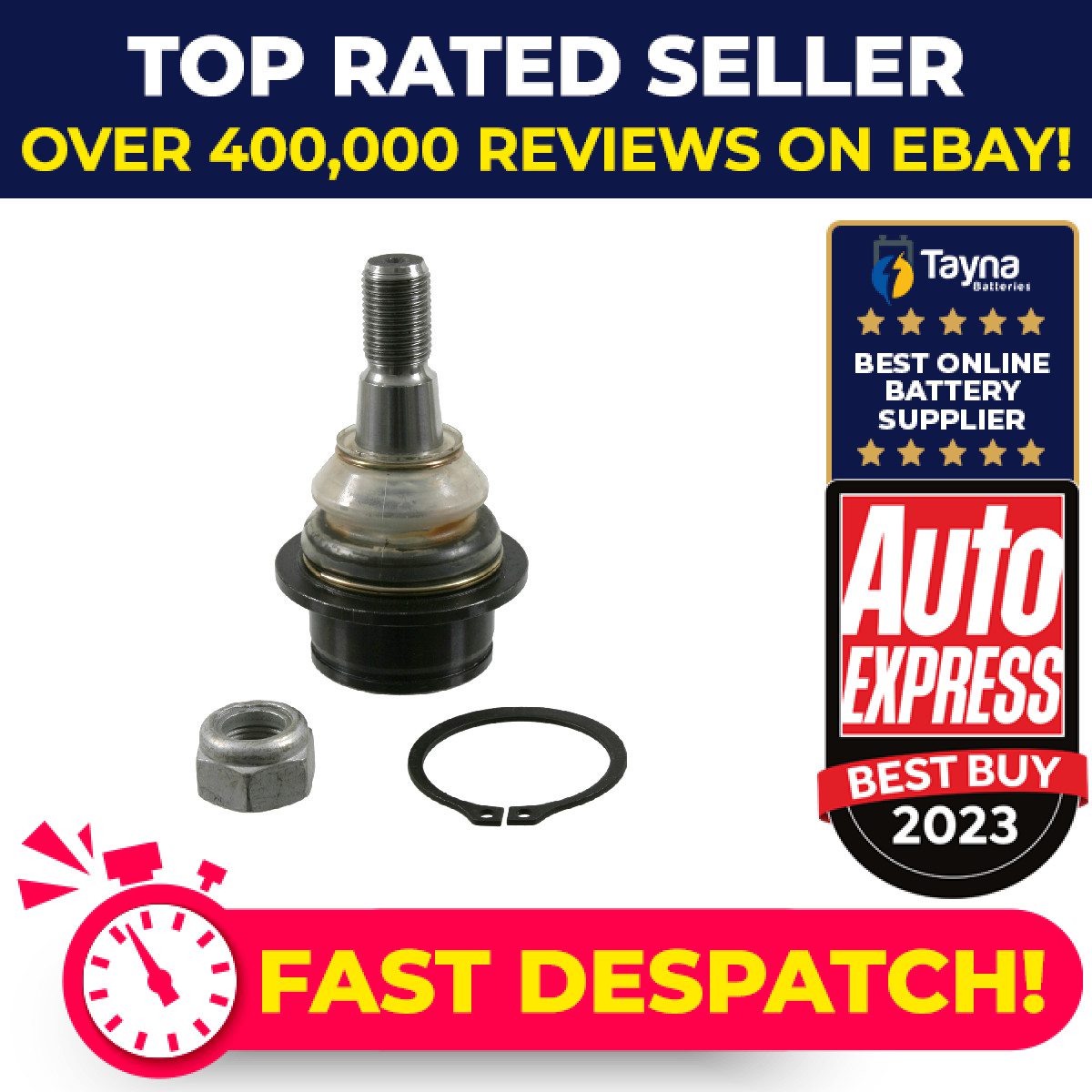 Ball Joint fits FORD TRANSIT TDCi, V363 2.0D Lower 2000 on YLF6 Suspension Febi