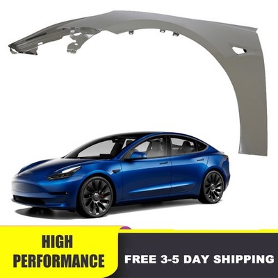Front Left Fender For 2017 - 2023 Tesla Model 3 Primed Steel