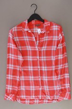 ⭐ Street One Karobluse Regular Bluse für Damen Gr. 40, M kariert Langarm rot ⭐