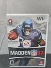 Madden NFL 07 Nintendo Wii - Tested CIB w/ Manual