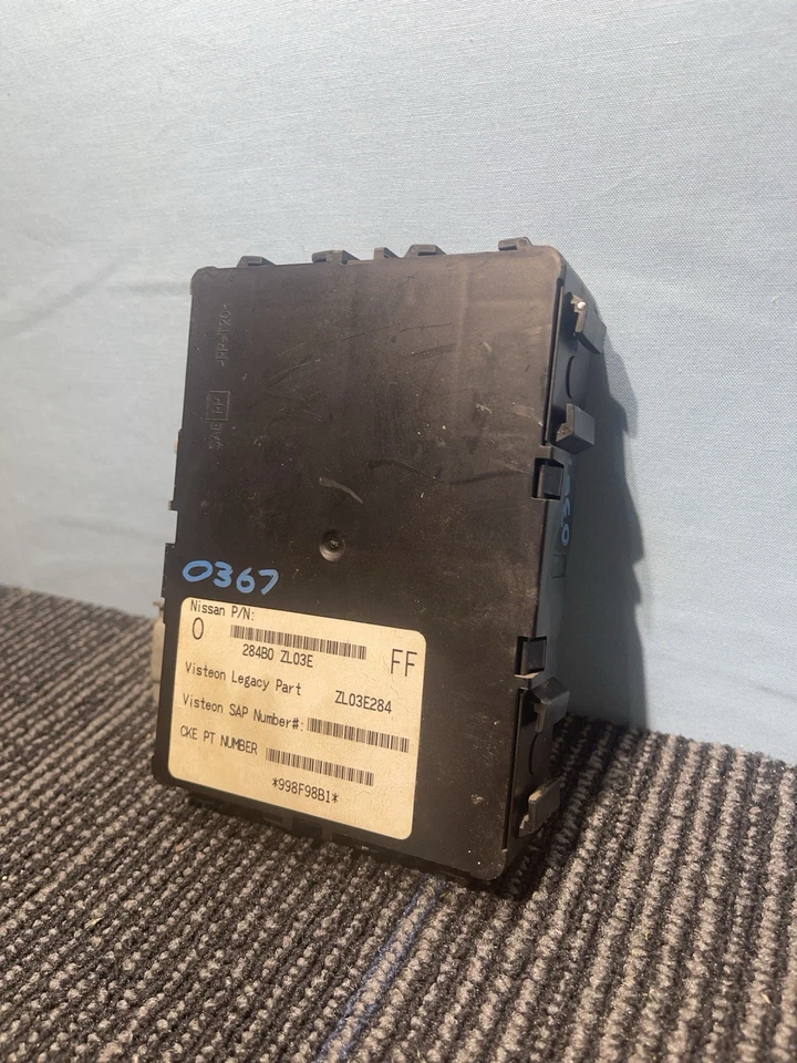 Nissan Pathfinder 2010 BCU BCM MÓDULO DE CONTROL DE CARROCERÍA OEM 284B1 ZL00E Foto 4 de 4