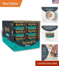 Natural Wet Cat Food Variety Pack - 24 Grain-Free Tuna Fillet Cans, 2.47 oz Each