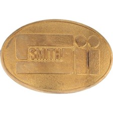 New Smith Tool Rock Bit Drilling Oil Field Oilfield Mining NOS Vtg Belt Buckle