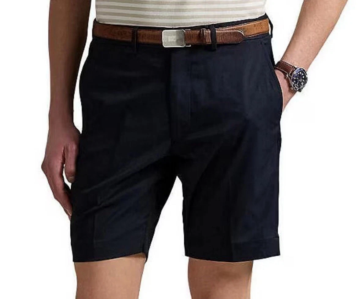Ralph Lauren Men's 38 Tailored Fit Performance 9" Golf Shorts Black $110 NWT
Opens in a new window o