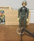Vintage 1982 GI Joe ARAH V1 Straight Arm Short Fuse Complete Original Nm Card*85
