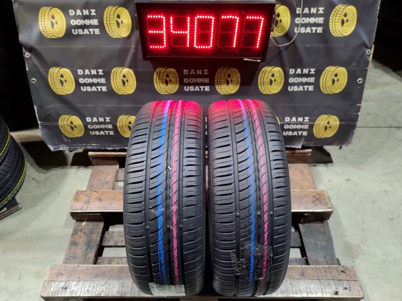 Pneumatici Estivi 2 Gomme usate 195 55 16 PIRELLI Battistrada Residuo 90%