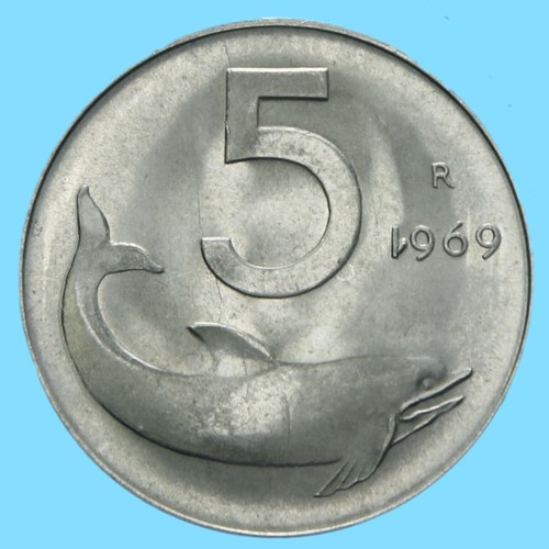 Repubblica Italiana - 5 Lire - dal 1949 al 1998 da BB a FDC e Periziate - Foto 12 di 40
