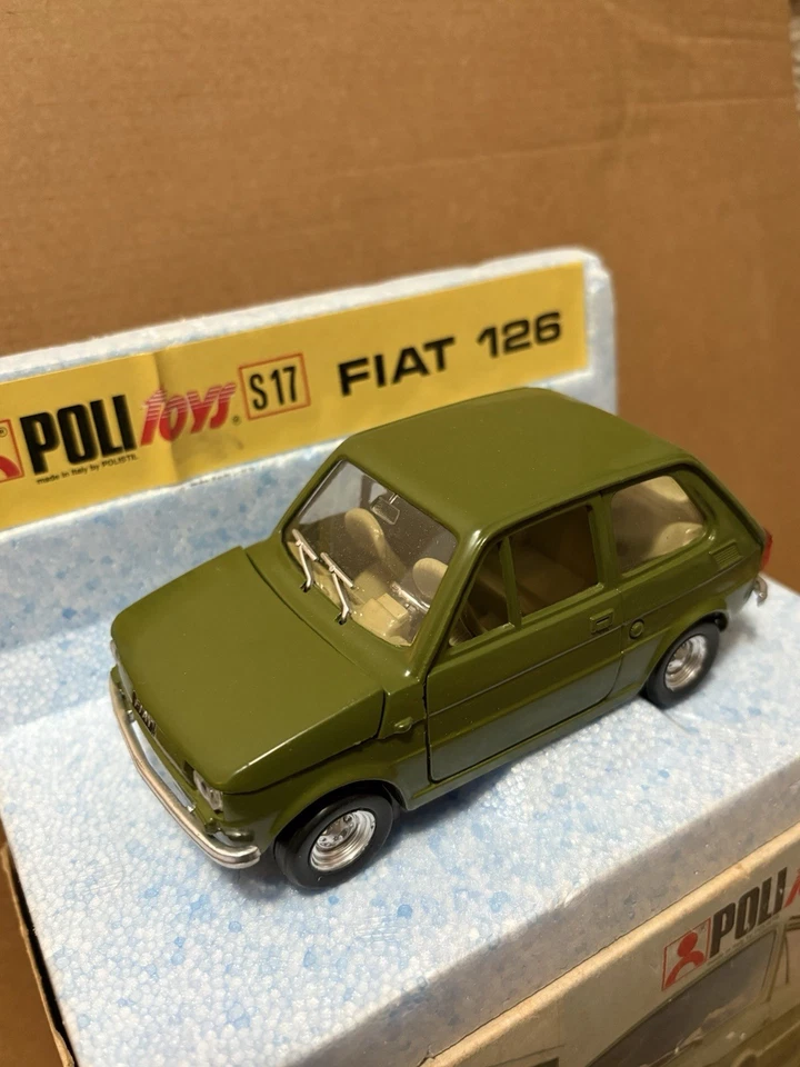 Politoys Fiat 126 1/25 perfetto con scatola originale - Immagine 3 di 4