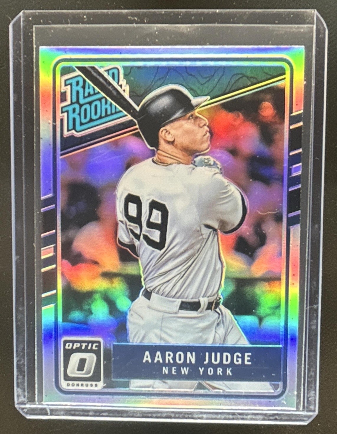 2017 Donruss Optic Aaron Judge Holo Rated Rookie #/150 Yankees
