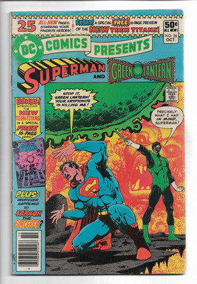 DC Comics Presents 26 Newsstand Reader Copy KEY 1st New Teen Titans Cyborg 1980