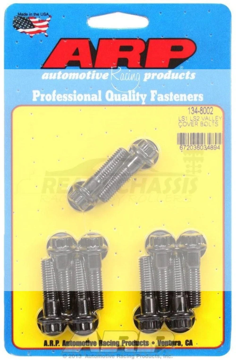 ARP 134-2301 LS1 LS2 Coil Bracket Bolt Kit – 12-Point Bolt Set For GM Performance Engines