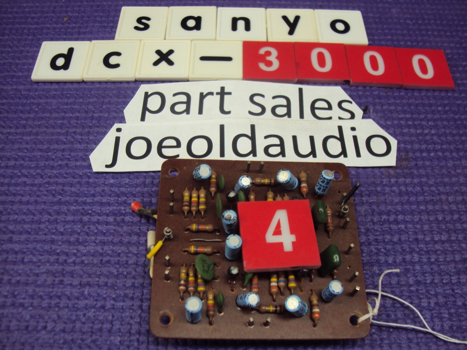 Sanyo DCX-233L vintage audio equipment - eBay listing photo 3