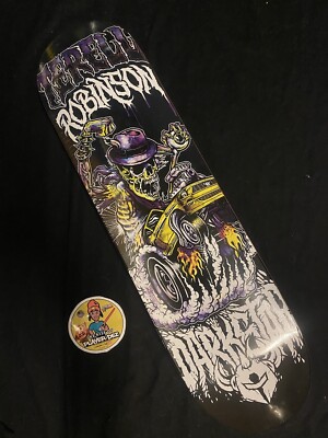 RARE Terell Robinson Skull Lowrider Darkstar Skateboard Deck Vintage In Shrink