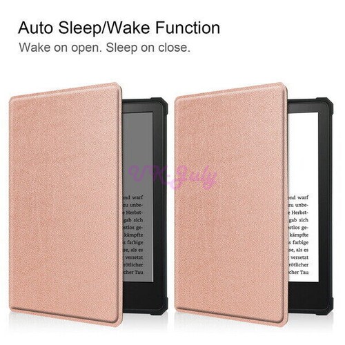 Auto Sleep Wake Shockproof PU Leather Case Cover For Kindle Paperwhite 11th Gen - Picture 4 of 48