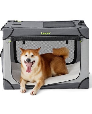 Lesure 30 inch Collapsible Dog Crate 