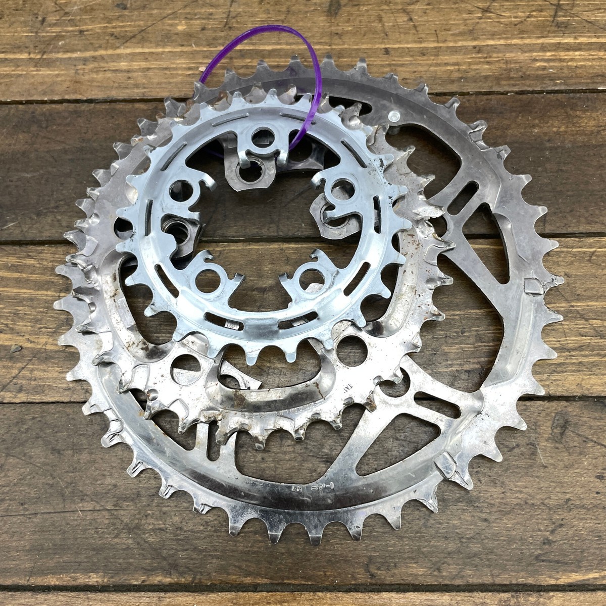 SHIMANO - kititaku2013 Vintage Tracer Super Duralumin 43 Tooth Chainring Old School