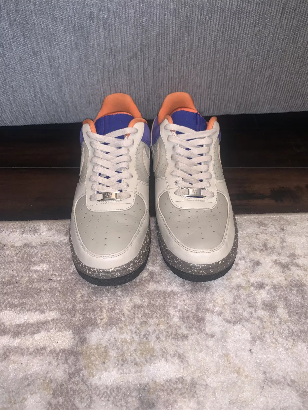 Nike Air Force 1 Low Supreme Mowabb taille 9,5 (318776 221)