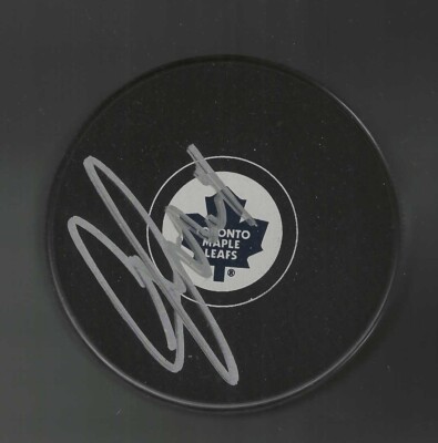 Cody Franson Signed Toronto Maple Leafs Puck